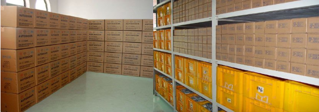 Silbernes Aluminiumfeld automatisierte Schiebetür-dauerhaftes Nylongurt-Getriebe