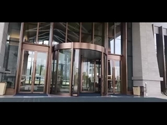 Hotels Automatische Drehtür mit Fertigfläche und Dachdachhöhe von 300-600 mm