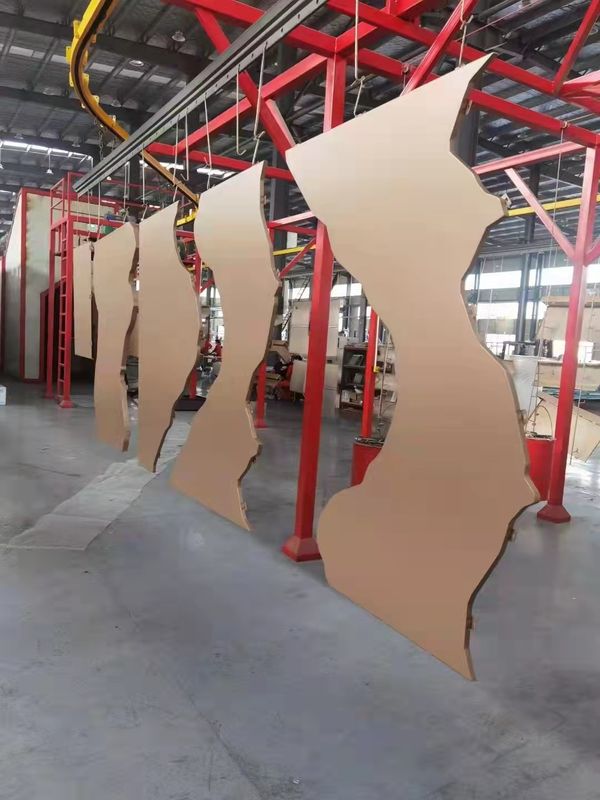 Perforierte geschnitzte Aluminiumfolie für Dekorationswand, Metallfolie