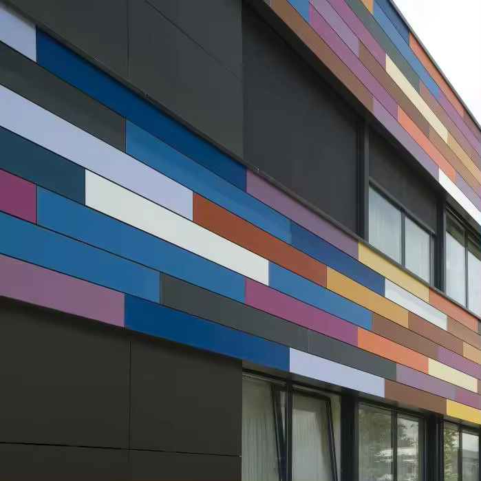 Innere Öffnung Verglasung Aluminium Vorhangwand wasserdicht Festtyp