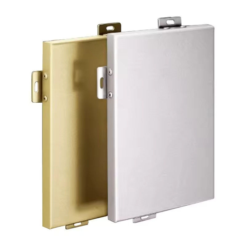Aluminium Außenwand Feuerdicht Max Größe 2400*6000mm Hängende Anlage