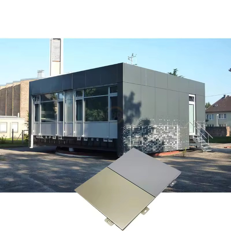 Aluminiumfurnier-Gardinenwand mit Winddruckwiderstand ≤ 2,5KN/m2 Schalldämmungsleistung ≥35dB Lebensdauer ≥15