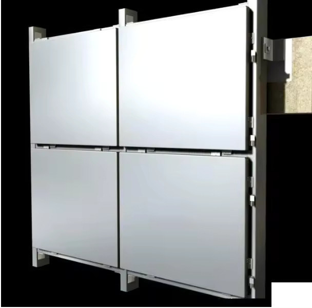 Aluminium verglaste Vorhangwand mit individueller Farbe und Wärmedämmung