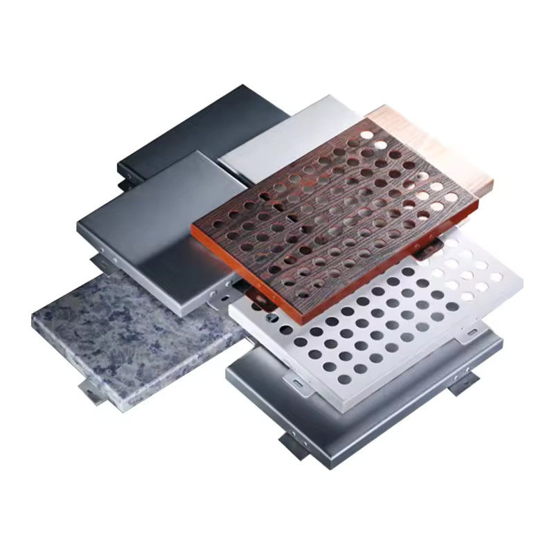 2.0mm Glas Aluminium Vorhangwand mit 800Pa Wasserdichtheit Außeninstallation