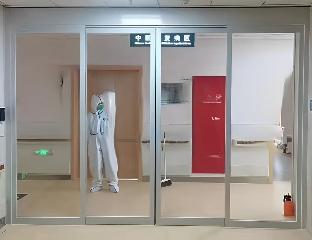 50 N Öffnungskraft Automatischer Schiebetürbetreiber 1400 Rpm Motorgeschwindigkeit 90° Öffnungswinkel
