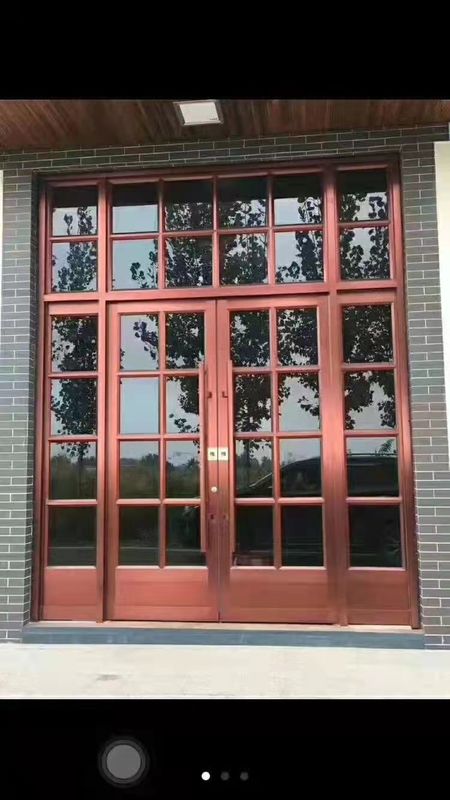 China Fabrik guter Preis Eck Türen Handelsgeschäft Kfc Shop Front Store Eingangstür doppelte automatische Schaukel-Glas-Eingangstür