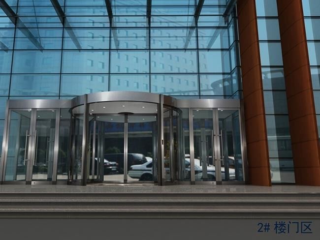 Verwandeln Sie Ihren Eingang mit unserer hochmodernen automatischen Drehtür