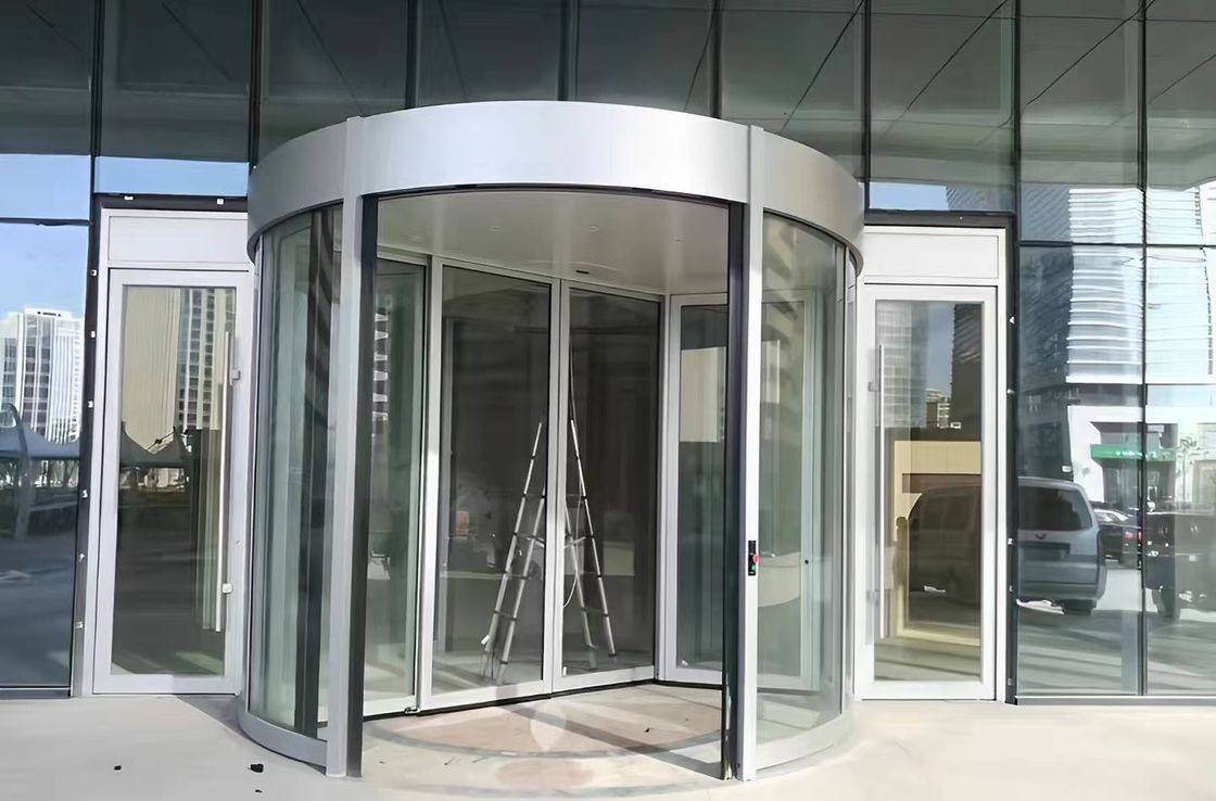 Hersteller Glas-Auto-Induktion vollautomatische Drehtür für Hotel Gewerbegebäude